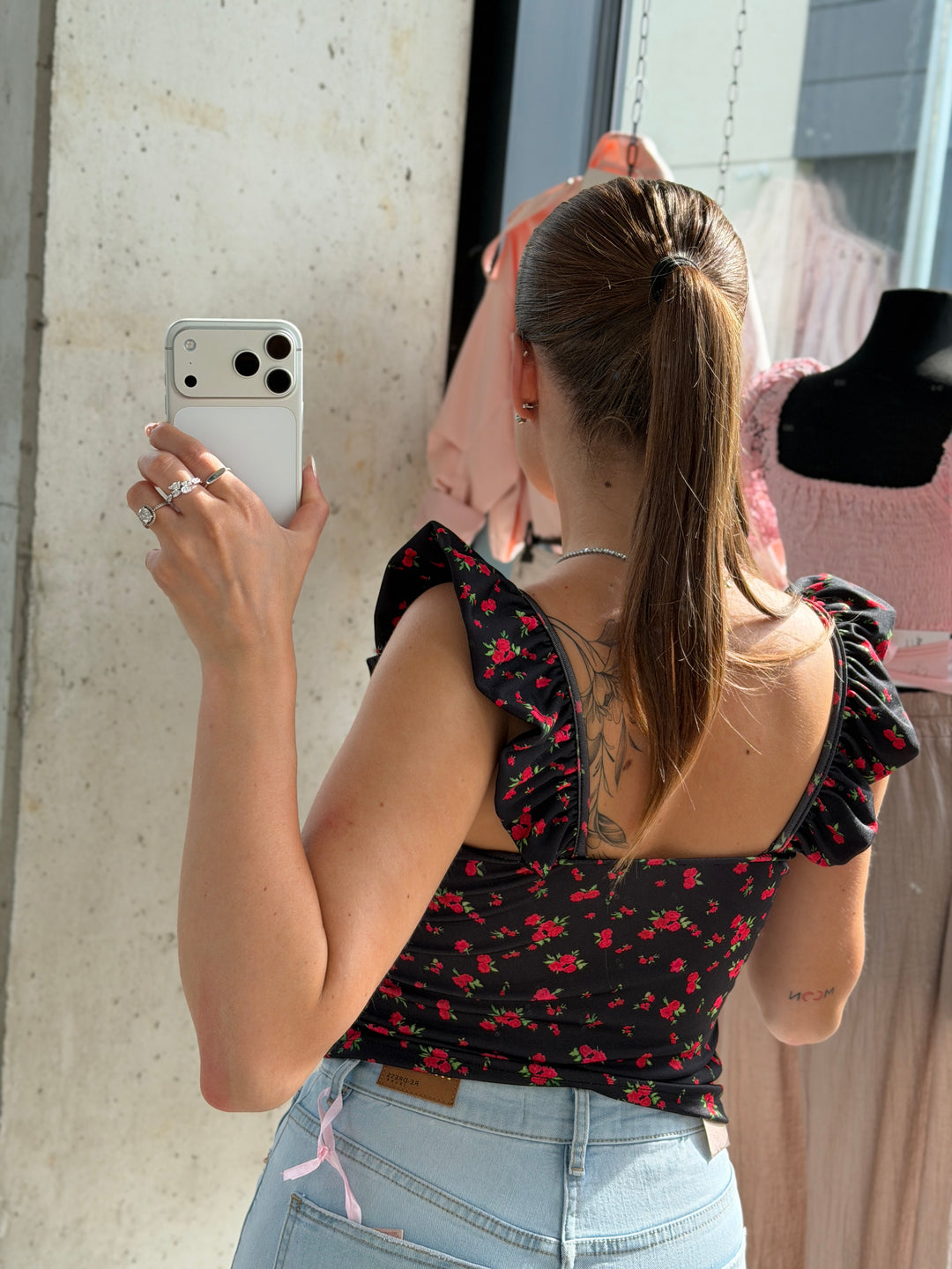 TOP ROSALIE BLACK