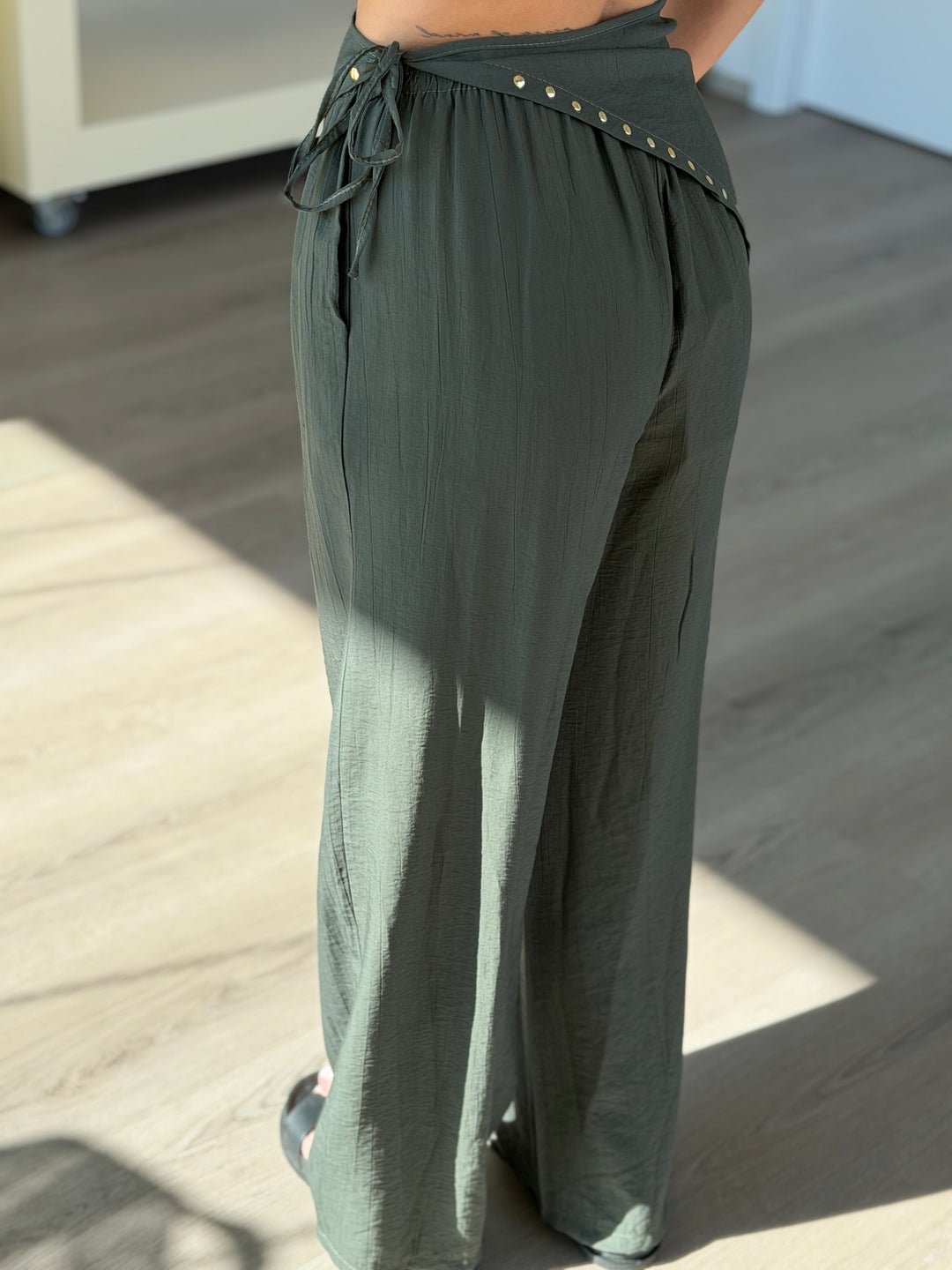 Nohavice MILA KHAKI
