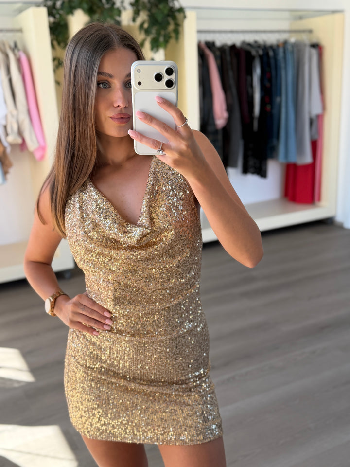 ŠATY AURA GOLD