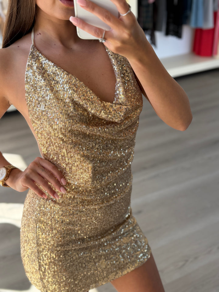 ŠATY AURA GOLD