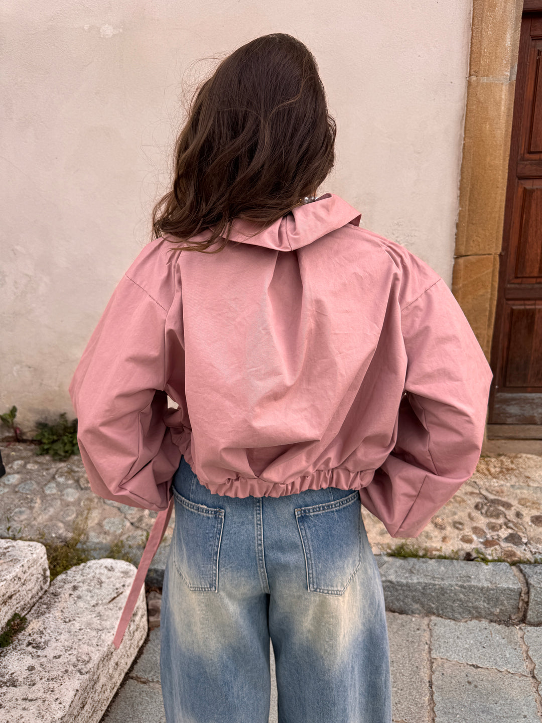 Dámska riasená bunda AMÉLIE