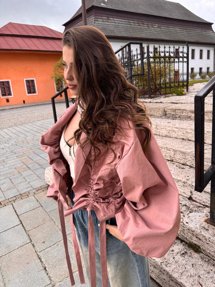 Dámska riasená bunda AMÉLIE