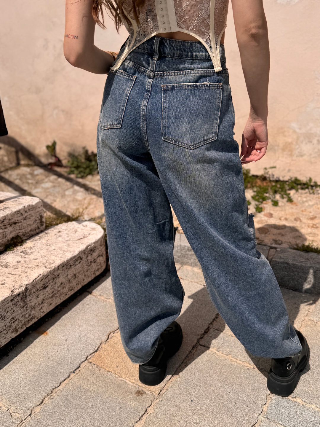 Dámske ripped jeans CROSS DENIM
