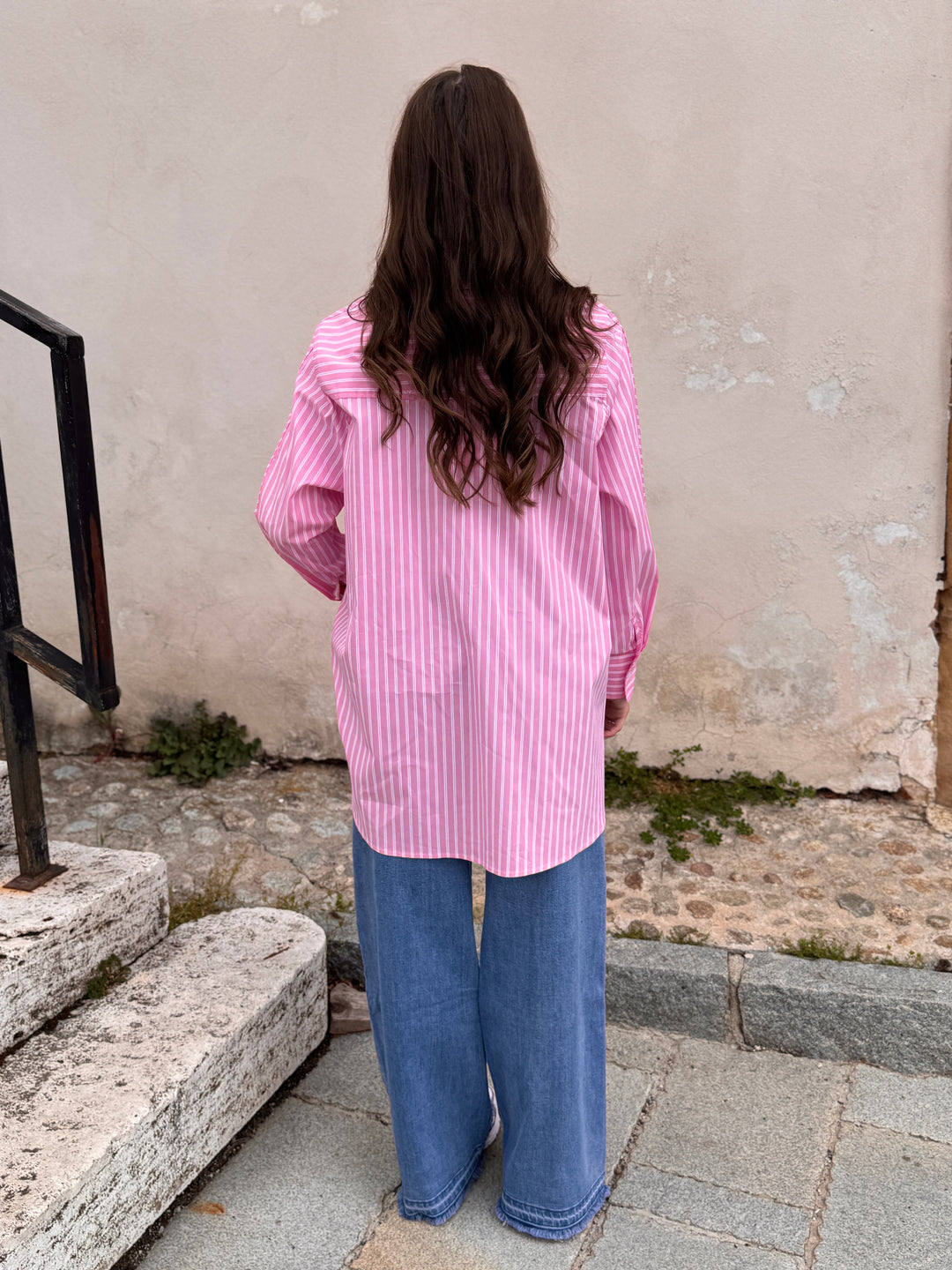 Dámska oversize košeľa PINK MALIBU