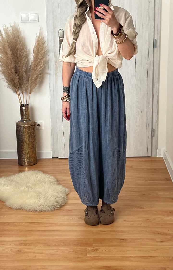 Nohavice INDIGO – modré
